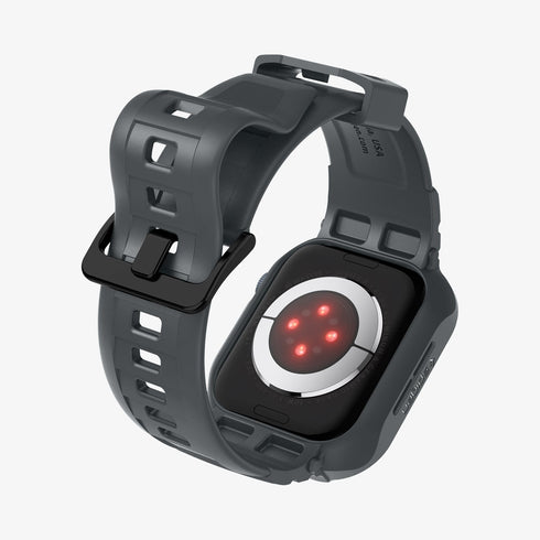 ACS05460 - Apple Watch Series (Apple Watch (49mm)) in matte black showing the front